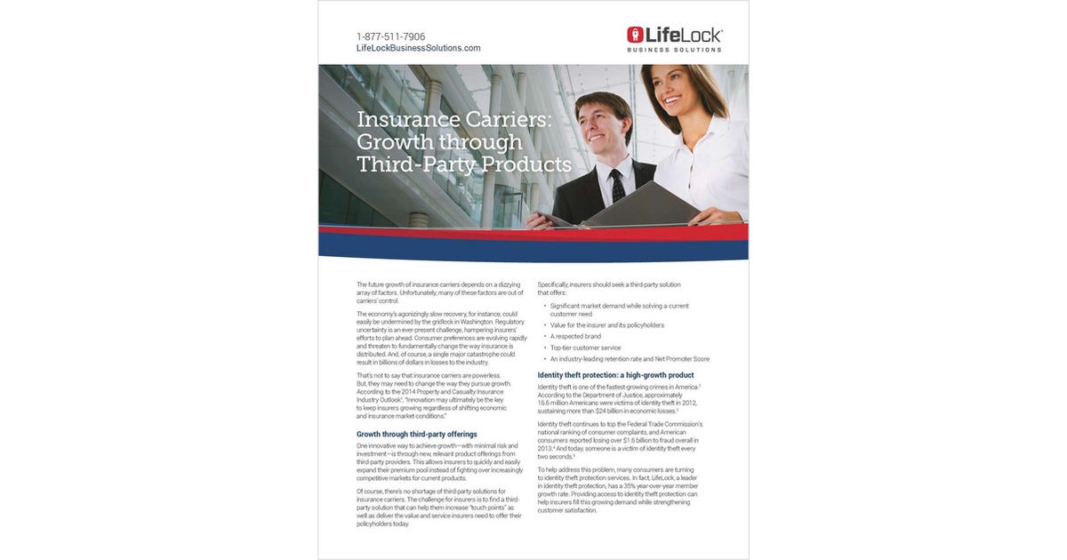 Insurance Carriers: Growth Through Third-Party Products