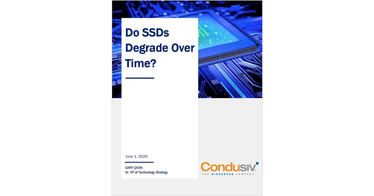 Do SSDs Degrade Over Time?
