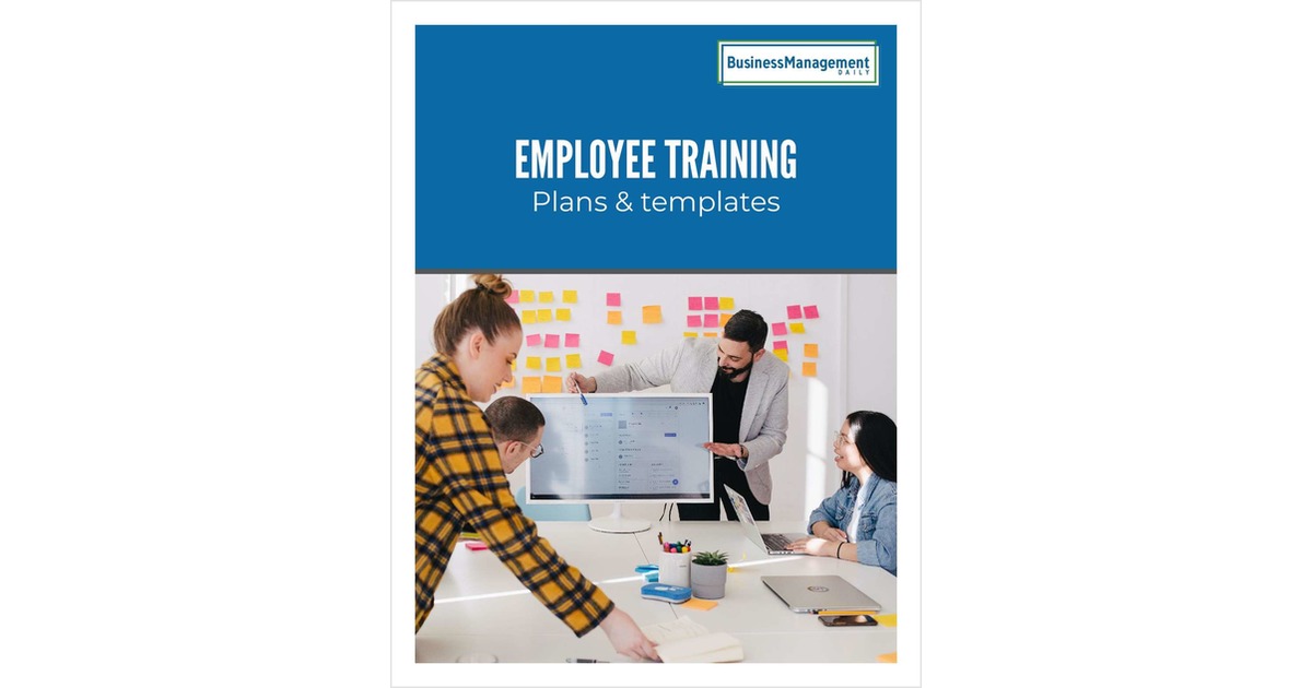 Employee Training Plans & Templates