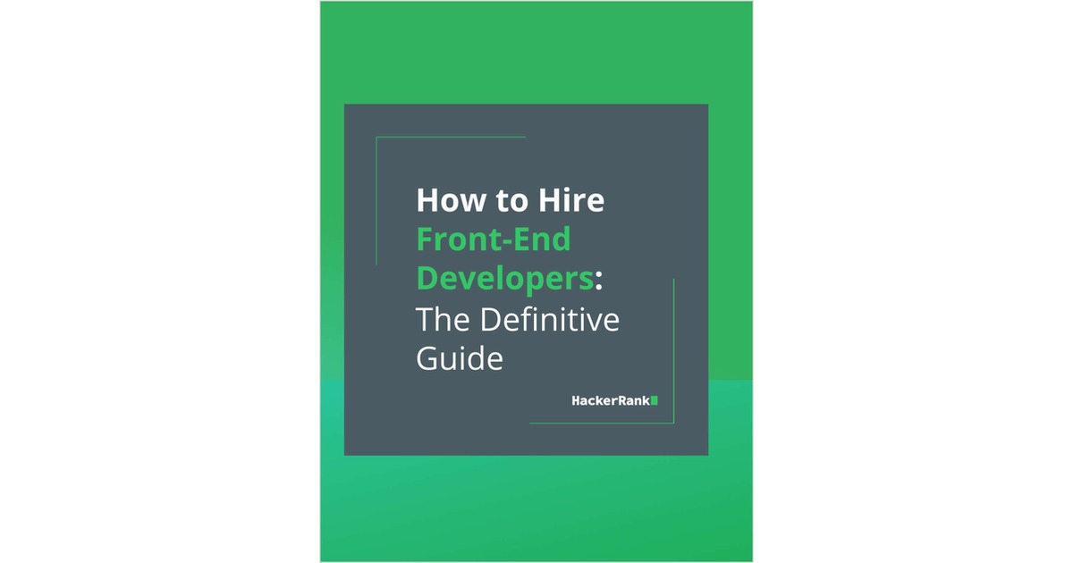 How to Hire Back-End Developers: The Definitive Guide